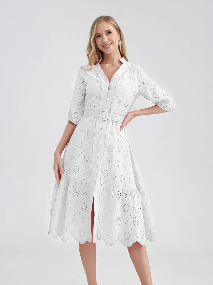 Laise Midi Loose Summer Dress